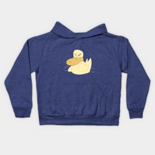 Angry Baby Duck Kids Hoodie